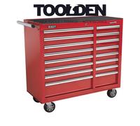 Sealey Rollcab 16 Drawer With Ball-bearing Slides Heavy-duty - Red