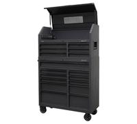 Sealey AP41BESTACK Tool Chest 17 Drawer Combi Soft Close Drawers +...