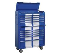 Sealey AP41COMBOBWS Premier™ Retro Style Wide Topchest & Rollcab Combination