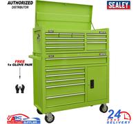 American Pro Topchest & Rollcab Combination 15 Drawer with BallBearing Slides Gr