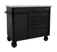 Sealey AP4206BE 1120mm Mobile Tool Cabinet with Power Tool Charging Drawer