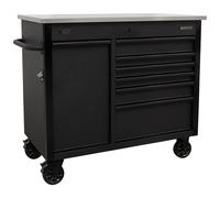 Sealey AP4206BE Mobile Tool Cabinet 1120mm with Power Tool Chargin...