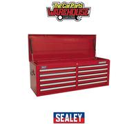 Sealey Superline PRO® Topchest 10 Drawer - Red