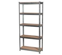 Sealey AP6350GS Racking Unit 5 Shelf 350kg Capacity Per Level