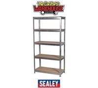 Sealey AP6350GS Racking Unit 5 Shelf 350kg Capacity Per Level