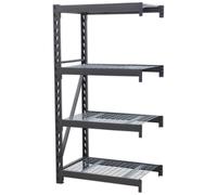 Sealey AP6372E Heavy-Duty Racking Extension Pack With 4 Mesh Shelves 640Kg Capacity Per Level