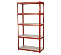 Sealey AP6500 Racking Unit with 5 Shelves 500kg Capacity Per Level