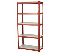 Sealey AP6500 Racking Unit with 5 Shelves 500kg Capacity Per Level