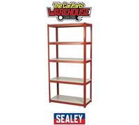 Sealey AP6500 Racking Unit with 5 Shelves 500kg Capacity Per Level