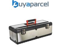 Stainless Steel Toolbox 660mm with Tote Tray