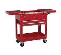 Sealey American PRO® Mobile Tool & Parts Trolley Red AP705M