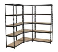 Sealey Ap7150Combo1 Corner Racking Unit With 5 Shelves - Set Of 3