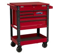 Sealey AP890M Superline PRO® Heavy-Duty Mobile Tool & Parts Trolley with 5