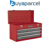 Sealey AP9243BB American PRO Tool Chest 3 Drawer - Red/Grey
