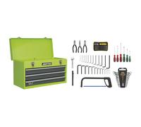 Sealey AP9243BBHVCOM American PRO® Tool Chest 3 Drawer with 93pc Tool Kit