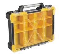 Sealey APAS12R Parts Storage Case with 12 Removable Compartments 490mm