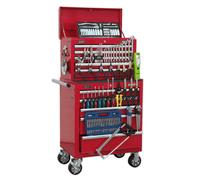 Sealey APCOMBOBBTK55 Topchest & Rollcab Combination 10 Drawer with Ball Bearing