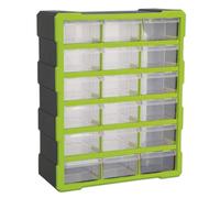 Sealey APDC18HV Cabinet Box 18 Drawer - Green/Black