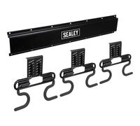 Sealey APH Wall Mount Storage Rail and Double S Hooks Kit