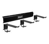 Sealey APH Wall Mount Storage Rail and Dual Hooks Kit