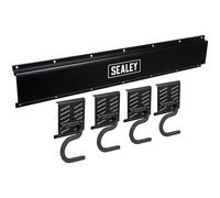 Sealey APHKIT5 Wall Mounting 4 Hook Storage Rail