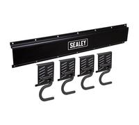 Sealey Aphkit5 Wall Mounting Storage Rail With 4 Hooks