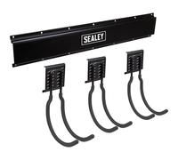 Sealey APHKIT8 Wall Mounting 3 Large Hook Storage Rail