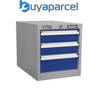 Sealey Industrial Triple Drawer Unit For Api Series Workbenches Api16