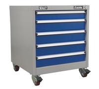 Sealey Sealey API5657A Premier Industrial 5 Drawer Mobile Cabinet