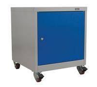 Sealey Mobile Industrial Cabinet API5659 – Premier 1-Shelf Locker, Blue/Grey