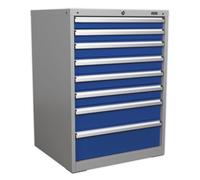 Sealey API7238 Premier Industrial 8 Drawer Mobile Cabinet