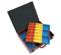 Sealey APMC27 2-Layer Metal Case with 27 Storage Bins