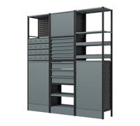 Sealey 3 Unit Wide Modular Racking System Combo