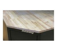 Sealey Hardwood Corner Worktop 930Mm