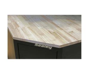 Sealey APMS18 Modular Heavy Duty Oak Corner Worktop 930mm