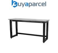 Sealey APMS23 Steel Adjustable Workbench - Stainless Steel Worktop...