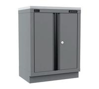 Sealey Apms33Be Superline Pro Black Edition Modular Floor Cabinet 2 Door 680mm