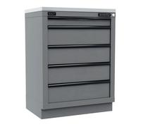 Sealey Apms35Be Superline Pro Modular Cabinet 5 Drawer 680mm