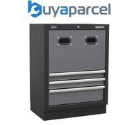 Sealey APMS63 Superline PRO Modular Reel Cabinet 3 Drawer 680mm