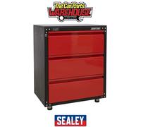 Sealey APMS82 American PRO Modular Cabinet with Worktop 3 Drawer 665mm