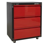 Sealey APMS82 Modular 3 Drawer Cabinet with Worktop 665mm