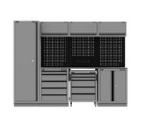 Sealey APMSBESTACK02SS Superline PRO® Black Edition Storage System with Stainles