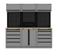 Sealey APMSBESTACK04WW Superline PRO® Black Edition Storage System with Rubber