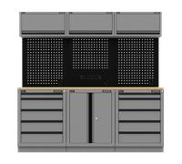 Sealey APMSBESTACK04WW Superline PRO® Black Edition Storage System with Rubber W