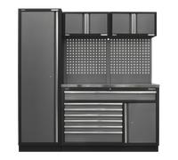 Sealey Storage System Superline Pro MSS Stainless Steel Worktop 1.96m