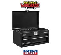 Sealey Superline Pro® Mini Toolbox with Drawer - Black APMTB2