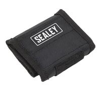 Sealey Magnetic Wristband Black One Size Pack of 1