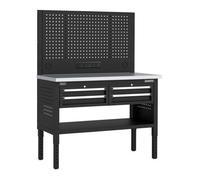 Sealey Apmwb50Combo2Ss Superline Pro Modular Workbench With 4 Drawers Stainless Steel Worktop 1265mm