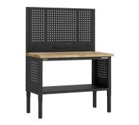 Sealey Apmwb50Combow Superline Pro Modular Workbench With Pegboard Back Panel Wooden Worktop 1265mm
