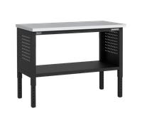 Superline PRO® Modular Adjustable Height Workbench Steel Worktop - APMWB50SS